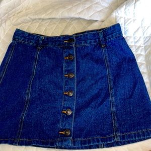 Jean skirt